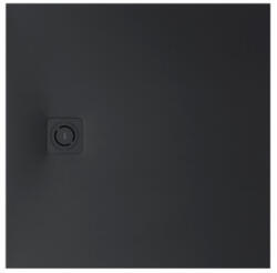 Roca Terran-N Stonex zuhanytálca 80x80 cm csúszásgátló felülettel és lefolyóval, fekete APA0132032001400 (APA0132032001400)