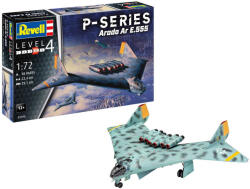 Revell AR555 P-Series 1: 72 makett repülő (3790) (03790)