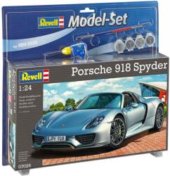 Revell Porsche 918 Spyder makett 1: 24 makett készlet kiegészítőkkel (67026) (67026)