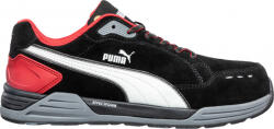 PUMA Airtwist Blk Red low S3S ESD FO HRO SR munkavédelmi cipő (PUM-644630-41)