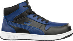 PUMA Frontcourt BLUE/BLK Mid S3L ESD FO HRO SR munkavédelmi bakancs (PUM-630070-45) - munkaruhakozpont
