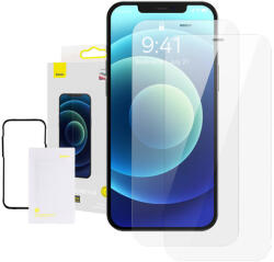 Apple Baseus edzett üvegfólia 0, 3 mm iPhone 12 Pro Max 6.7" készülékhez (2 db) (SGBL060802)