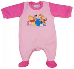  Disney Micimackós meleg, belül bolyhos rugdalózó - Rózsaszín/pink (56)