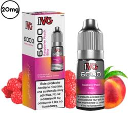 IVG Lichid IVG 6000 Raspberry Peach Bliss 20mg 10ml (5056617571469) Lichid rezerva tigara electronica
