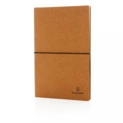 XD Collection A5-ös méretű, újrahasznosított jegyzetfüzet bőrből (P772.219)