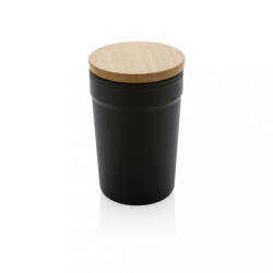 XD Collection GRS RPP bögre FSC® bambusz fedéllel (P433.291)