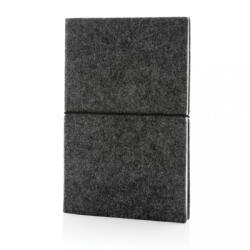 XD Collection GRS újrahasznosított filc A5-ös puhafedeles jegyzetfüzet (P774.471)