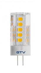 GTV LD-G4P30W-30 LED FÉNYFORRÁS, A-G, G4, 3000K, 3, 0W, DC12V, 360°, 260lm (LD-G4P30W-30)