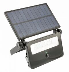 GTV LD-LUMOS10W-64 Solar LED reflektor LUMOS, mozgásérzékelővel, 10W, 850lm, 6400K, IP65, 120°, napelem, 3y (LD-LUMOS10W-64)