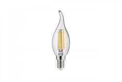 GTV LD-C35FLE4-30L LED FÉNYFORRÁS, FILAMENT, A-G, C35L, 3000K, E14, 4, 0W, AC220-240V, 360°, 420lm, 44mA (LD-C35FLE4-30L)