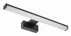 GTV LD-KAT600-10 Led lámpatest Catania 600mm, 12W, AC220-240V, 50/60Hz, 4000K, IP44, RA >80, 960lm, fekete (LD-KAT600-10)