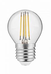 GTV LD-G45FLE4E-30 LED FÉNYFORRÁS, FILAMENT, A-G, G45, 3000K, E27, 4, 0W, AC220-240V, 360°, 420lm, 44mA (LD-G45FLE4E-30)
