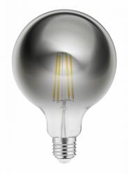 GTV LD-G125FP8-18 Dekoratív LED fényforrás, FILAMENT, szürke, G125, 1800K, E27, 8, 0W, 450lm, AC220-240V, 360° (LD-G125FP8-18)