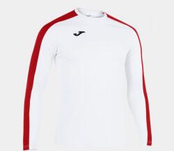 Joma ACADEMY LONG SLEEVE T-SHIRT hosszú dressz / hosszú póló fehér piros XS