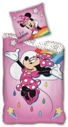 Disney Minnie Rainbows ágyneműhuzat 140×200 cm, 63×63 cm microfibre /microfiber