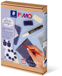 FIMO Soft süthető gyurma készlet - 4 x 25 g, farmer hatású