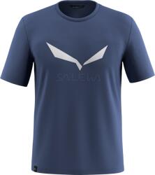 Salewa Solidlogo Dri-Rel M S/S Tee Mărime: XXL / Culoare: albastru închis/alb (00-0000027018)