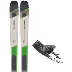 Salomon MTN 86 PRO + piei Lungime schiuri: 164 cm cm / Culoare: gri (L47026500+)
