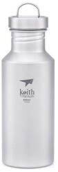 Keith Titanium Titanium Sport Bottle 550 ml Culoare: argintiu (TI3031)