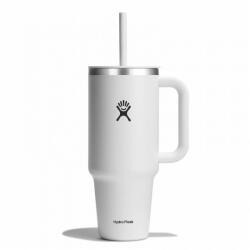 Hydro Flask All around Travel Tumbler 40 oz (1180 ml) Culoare: alb (TT40PS110)