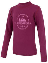 Sensor Merino DF Territory Mărime copii: 100 / Culoare: violet (23200052-01)