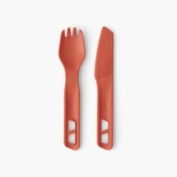Sea to Summit Passage Cutlery Set 2 Piece Culoare: roșu (ACK035021-120804)