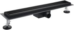 Rigoleinox Rigola dus Negru Mat faiantabila, integral din inox, lungime 40cm