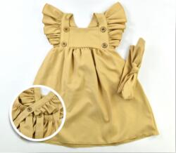 Popshops Kislány nyári ruha- Gabriella, bézs Méret: 104 (4éves)