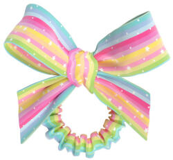 Invisibobble Slim Sprunchie with Bow Let's Chase Rainbows
