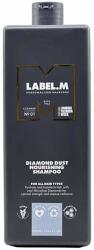 label. m Diamond Dust Nourishing Shampoo 1000 ml
