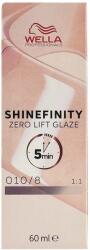 Wella Shinefinity Zero Lift Glaze 60 ml vopsea demi-permanentă 010/8 Lightest Blonde Pearl