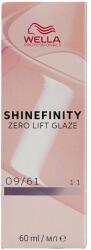 Wella Shinefinity Zero Lift Glaze 60 ml vopsea demi-permanentă 09/61 Very Light Blonde Violet Ash