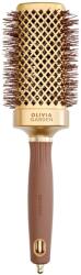 Olivia Garden Expert Blowout Straight Square Brush Gold & Brown 50 mm