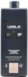 label. m Cool Blonde Toning Shampoo 1000 ml