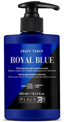 Black Professional Black Professional Crazy Toner Semi-permanent Hair Colour 300 ml vopsea semi-permanentă Royal Blue