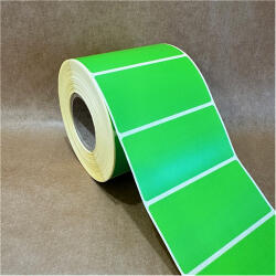  80x40mm direkt THERMO címke 1000 db/40gy - ZÖLD