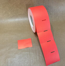 Polccímke 55x38mm direkt THERMO kartoncímke 1000 db/40gy - PIROS