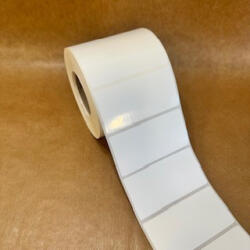 70x35mm PP Gloss White műanyag címke 1000 db/40gy