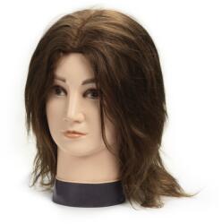 BraveHead Male Mannequin Head 100% Human Hair