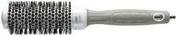 Olivia Garden Expert Blowout Shine Round Brush White & Grey 35 mm