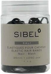 Sibel Kali Elastic Hair Bands Black 250 ks