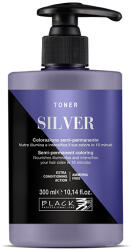 Black Professional Toner Semi-permanent Hair Colour 300 ml vopsea semi-permanentă Silver