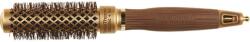 Olivia Garden Expert Blowout Shine Round Brush Gold & Brown 25 mm