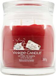 Yankee Candle Signature Medium Jar Letters To Santa 368 g