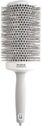 Olivia Garden Expert Blowout Speed Round Brush White & Grey 65 mm