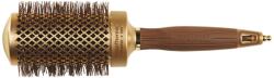 Olivia Garden Expert Blowout Shine Round Brush Gold & Brown 55 mm