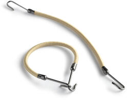 BraveHead Salon Beauty Bungee Bands Hair Binder Blond 12 ks