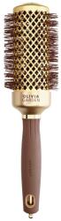 Olivia Garden Expert Blowout Shine Round Brush Gold & Brown 45 mm