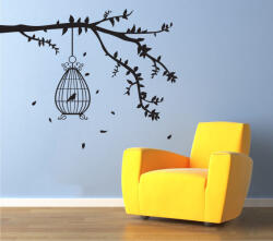 4 Decor Sticker Creanga cu colivie - beestick-deco - 39,00 RON