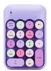 MOFII X910 vezeték nélküli numerikus billentyűzet lila (6950125750219)